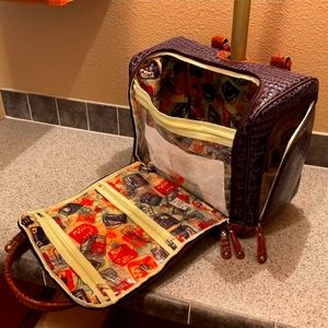 Samantha Brown UNDERSEATER wheeled Carry-on luggage Eggplant Purple